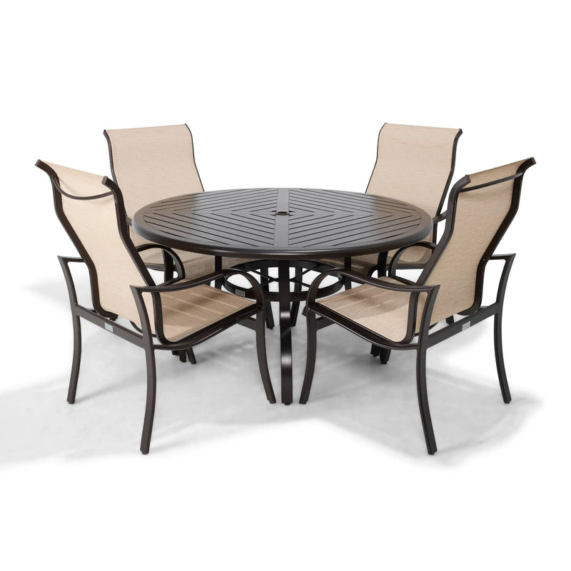 5 Piece Scoria Coastline Dining Group - The Great Escape