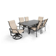 Coastline 7 Piece Scoria Dining Group - The Great Escape