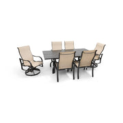 Coastline 7 Piece Scoria Dining Group - The Great Escape