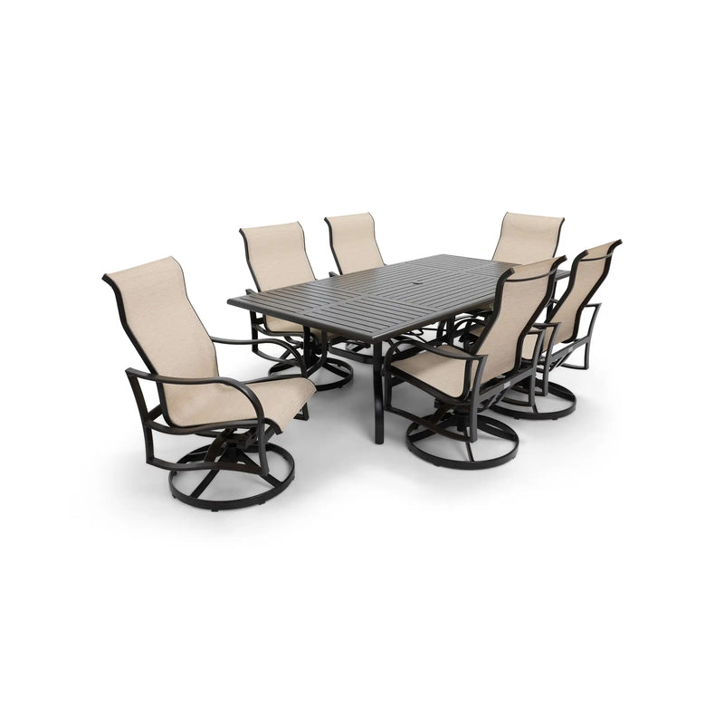 Coastline 7 Piece Scoria Dining Group - The Great Escape