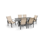 Coastline 7 Piece Scoria Dining Group - The Great Escape