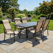 Coastline 7 Piece Scoria Dining Group - The Great Escape
