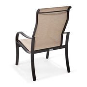 Coastline Scoria High Back Sling Dining Chair - The Great Escape