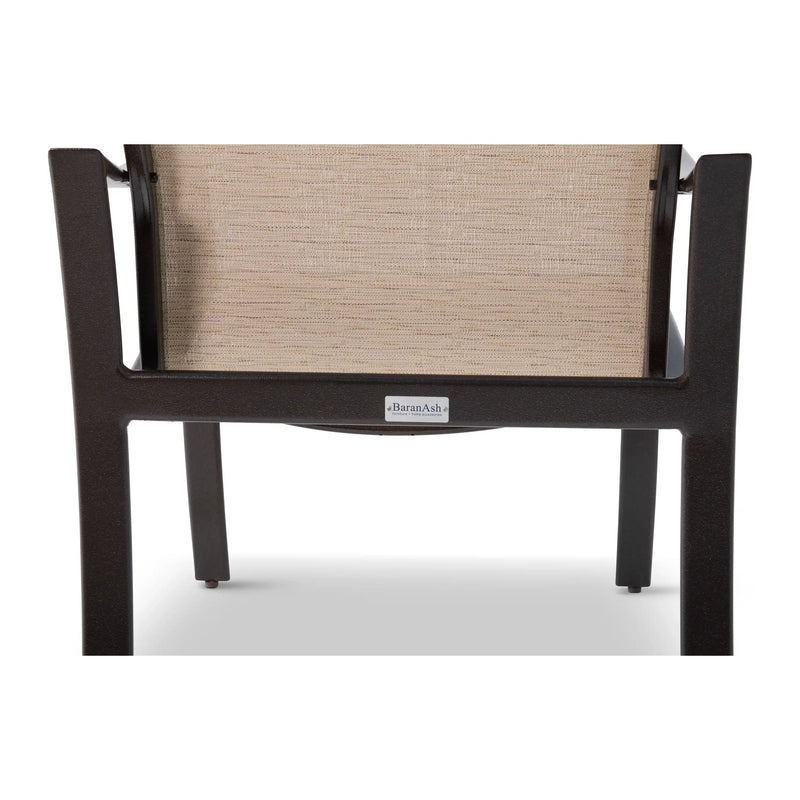 Coastline Scoria High Back Sling Dining Chair - The Great Escape