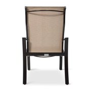 Coastline Scoria High Back Sling Dining Chair - The Great Escape