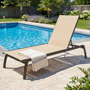 Picture of Coastline Oceanna Linen Sling Chaise