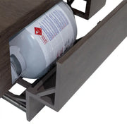 36"x58" Fossil Twig Fire Table W/ Lid - The Great Escape