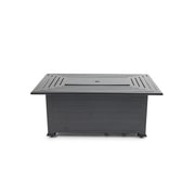 36"x58" Farnham Black Fire Table W/ Lid - The Great Escape