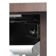 36"x58" Erie Etch Reclaimed Barnwood Fire Table W/ Lid - The Great Escape