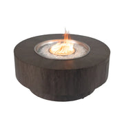 42" Fossil Twig Fire Table W/ Lid - The Great Escape