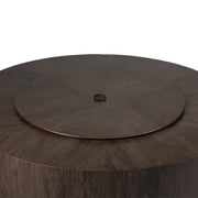 42" Fossil Twig Fire Table W/ Lid - The Great Escape