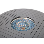 42" Graphite Fire Table W/ Lid - The Great Escape