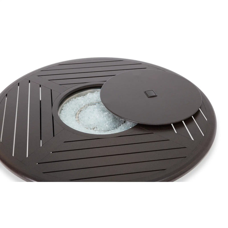 42" Scoria Fire Table W/ Lid - The Great Escape