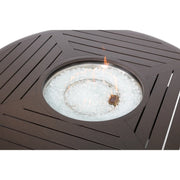 42" Scoria Fire Table W/ Lid - The Great Escape