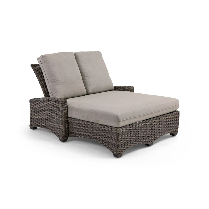 Kampala Makar Oyster Double Chaise Lounge - The Great Escape
