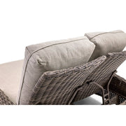 Kampala Makar Oyster Double Chaise Lounge - The Great Escape
