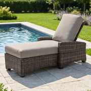 Kampala Makar Oyster Chaise Lounge - The Great Escape