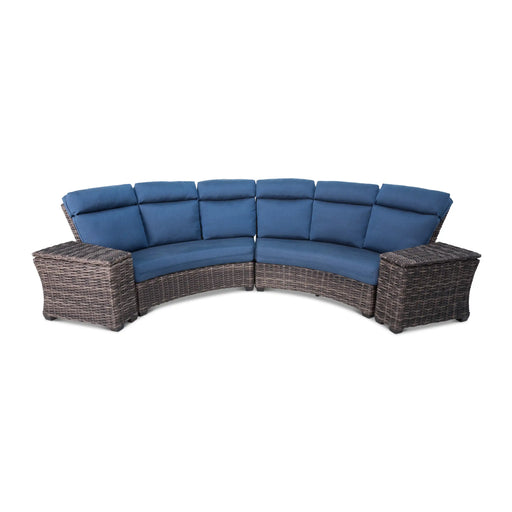 Grey Kampala 4PC Curved Sectional Group - The Great Escape