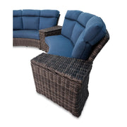 Grey Kampala Curved Sectional Group - The Great Escape