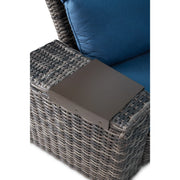 Grey Kampala Curved Sectional Group - The Great Escape