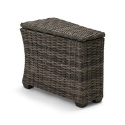 Grey Kampala Curved Woven Storage Wedge - The Great Escape