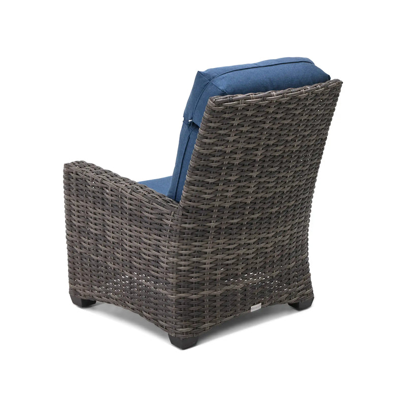 Grey Kampala Lifeguard Lapis Indigo Lounge Chair - The Great Escape