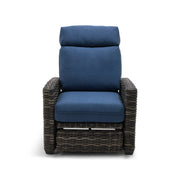Grey Kampala Lifeguard Lapis Indigo Recliner - The Great Escape