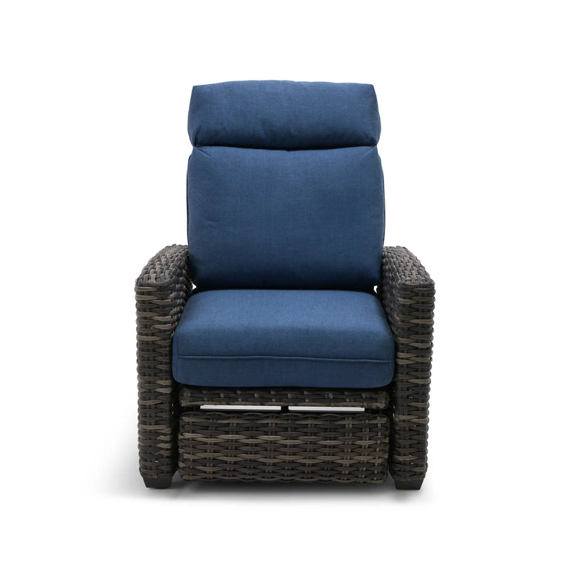 Grey Kampala Lifeguard Lapis Indigo Recliner - The Great Escape