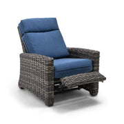 Grey Kampala Lifeguard Lapis Indigo Recliner - The Great Escape