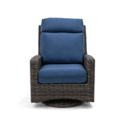 Grey Kampala Lifeguard Lapis Indigo Swivel Glider - The Great Escape