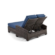 Kampala Spectrum Indigo Double Chaise Lounge - The Great Escape