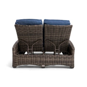Kampala Spectrum Indigo Double Chaise Lounge - The Great Escape