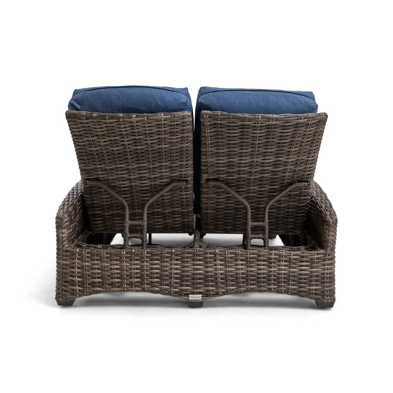 Kampala Spectrum Indigo Double Chaise Lounge - The Great Escape