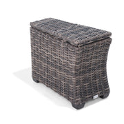 Grey Kampala Curved Woven Storage Wedge - The Great Escape