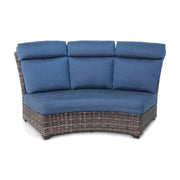 Grey Kampala Crescent Sofa - The Great Escape