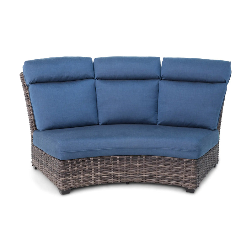 Grey Kampala Crescent Sofa - The Great Escape