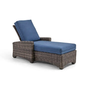 Kampala Spectrum Indigo Chaise Lounge - The Great Escape