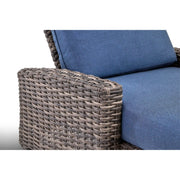 Kampala Spectrum Indigo Chaise Lounge - The Great Escape