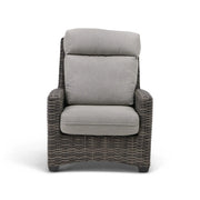 Grey Kampala Makar Oyster Lounge Chair - The Great Escape