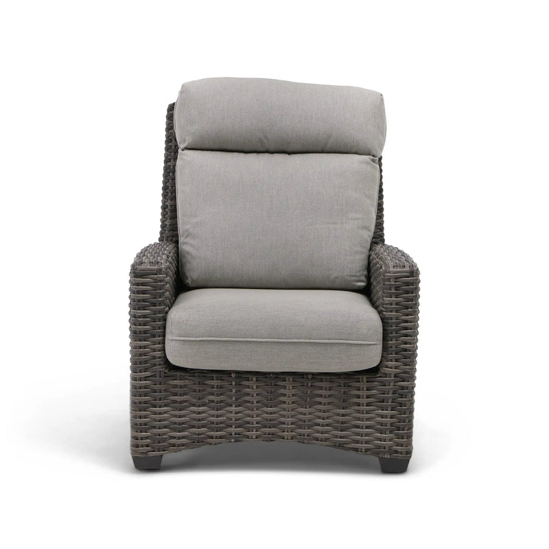 Grey Kampala Makar Oyster Lounge Chair - The Great Escape
