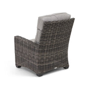 Grey Kampala Makar Oyster Lounge Chair - The Great Escape