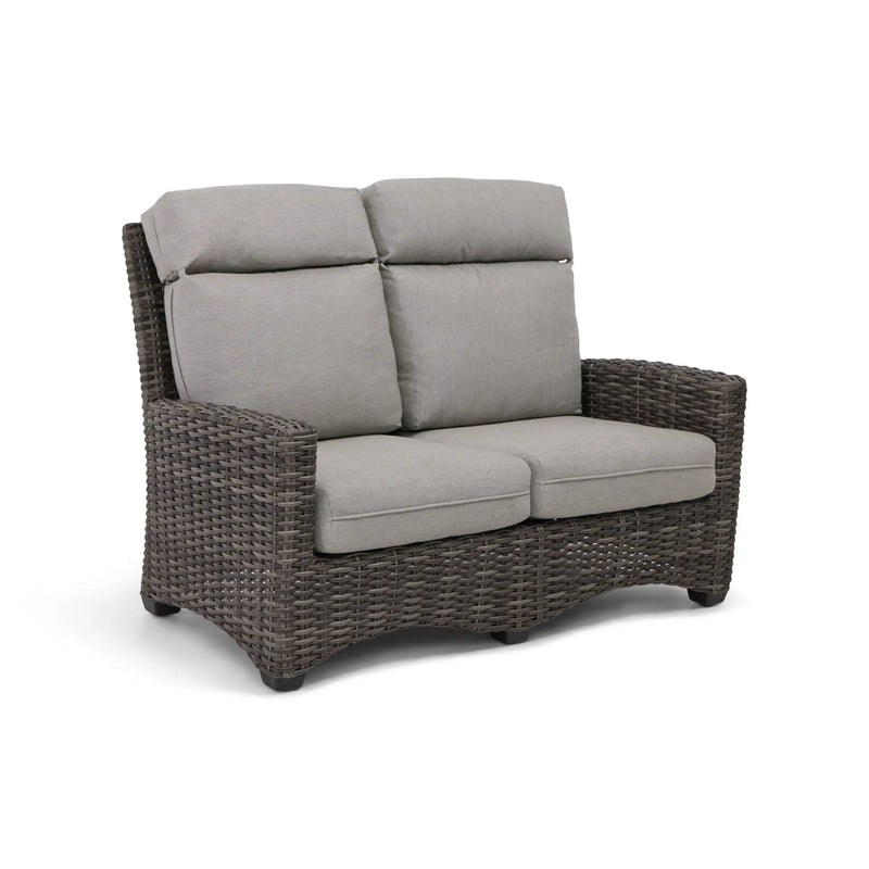 Grey Kampala Makar Oyster Loveseat - The Great Escape