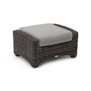 Grey Kampala Makar Oyster Ottoman - The Great Escape