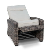 Kampala Grey High Back Recliner - The Great Escape