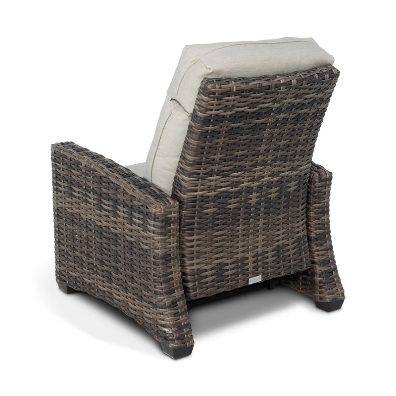 Kampala Grey High Back Recliner - The Great Escape