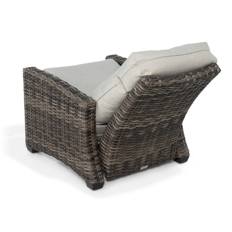 Kampala Grey High Back Recliner - The Great Escape