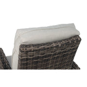 Kampala Grey High Back Recliner - The Great Escape