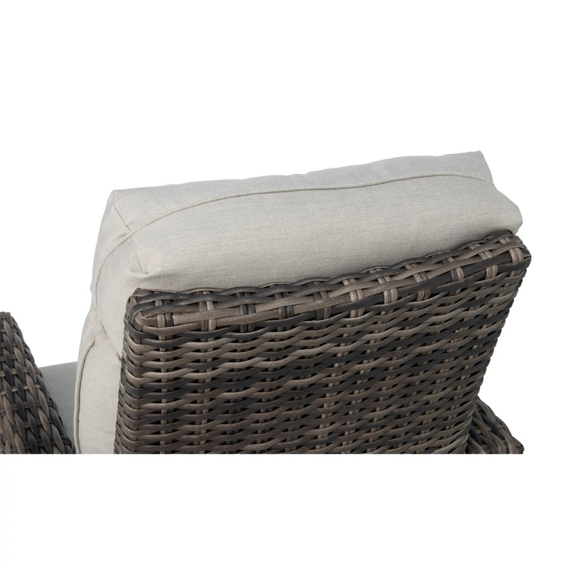 Kampala Grey High Back Recliner - The Great Escape