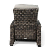 Kampala Grey High Back Recliner - The Great Escape