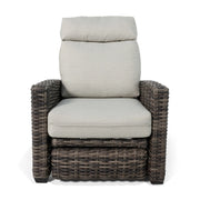Kampala Grey High Back Recliner - The Great Escape